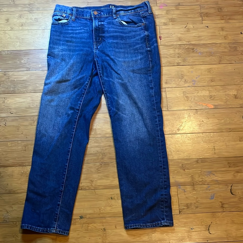 Like new blue jeans